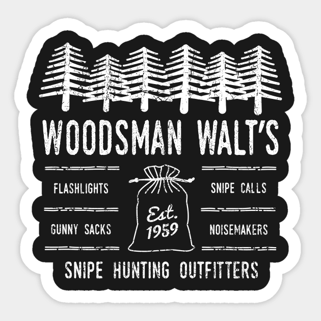 Snipe Hunting Outfitters Sticker by donovanh